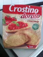 Crostino dorato croccante