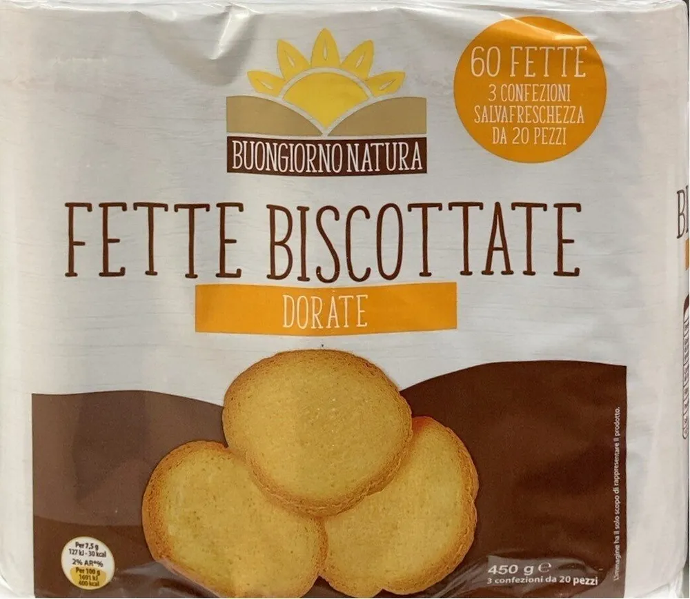 Fette Biscottate dorate