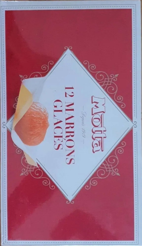 12 Marrons glacés
