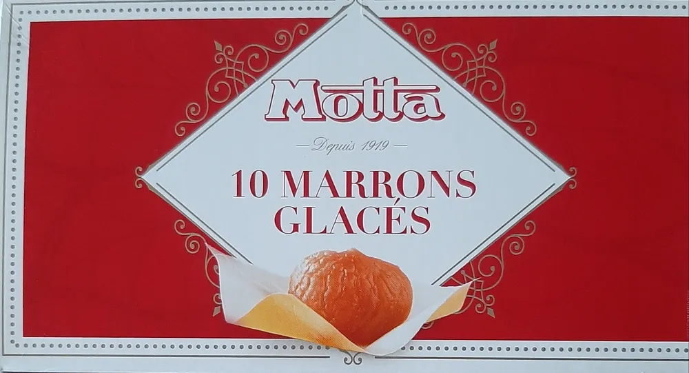 10 marrons glacés