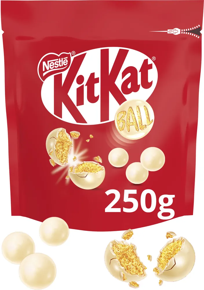 KITKAT Ball, Billes au chocolat Blanc, 250g