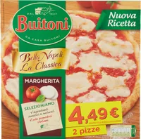 Bella napoli la classica margherita pizza surgelata