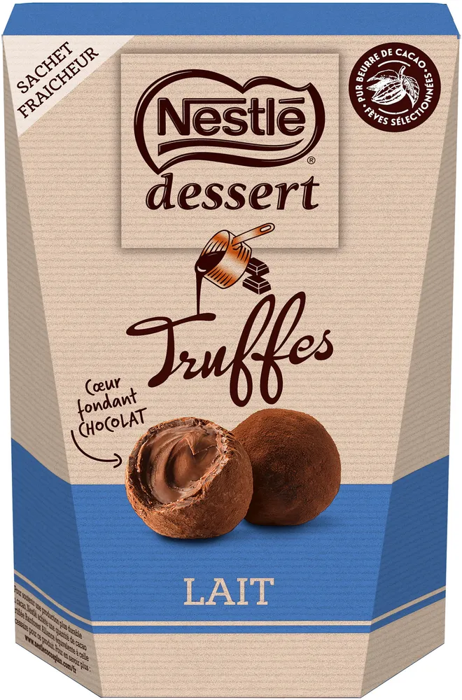NESTLE DESSERT Truffes au chocolat au Lait 250g