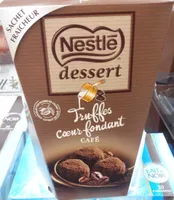 Truffes coeur fondant café