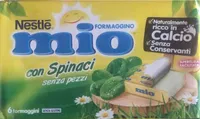 Formaggino MIO con spinaci