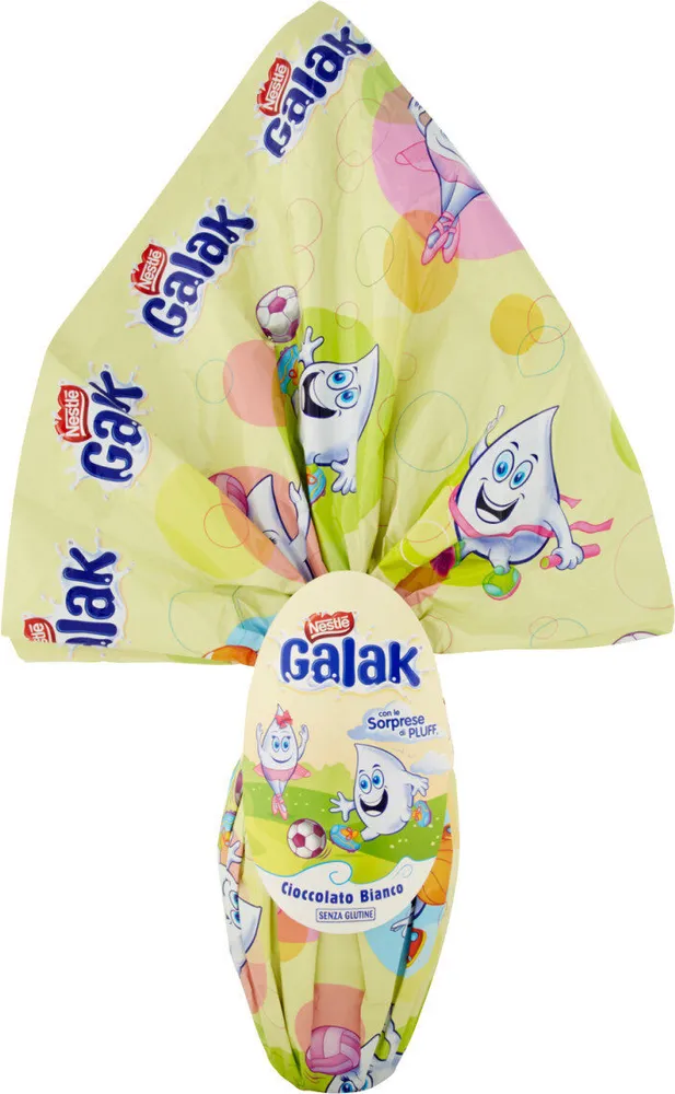 Galak uovo di cioccolato bianco con sorpresa