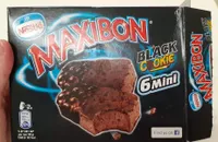 Maxibon cookie black mini sándwich de galleta con helado