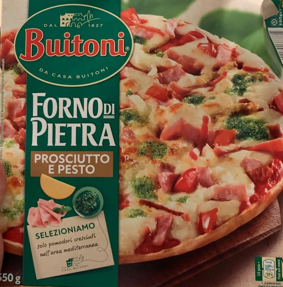 Forno di pietra prosciutto e pesto