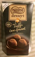 Dessert - Truffes cœur fondant Noir absolu