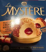 Le mystere parfum creme brulée coeur caramel