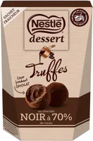 NESTLE DESSERT Truffes au chocolat Noir 70% 250g