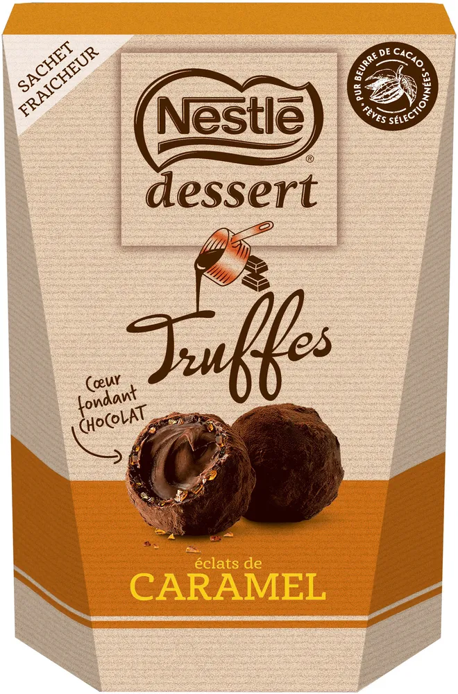 NESTLE DESSERT Truffes au caramel 250G