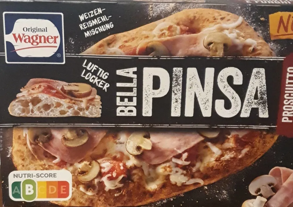 Bella Pinsa Prosciutto e Funghi