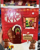 Calendario de adviento kitkat