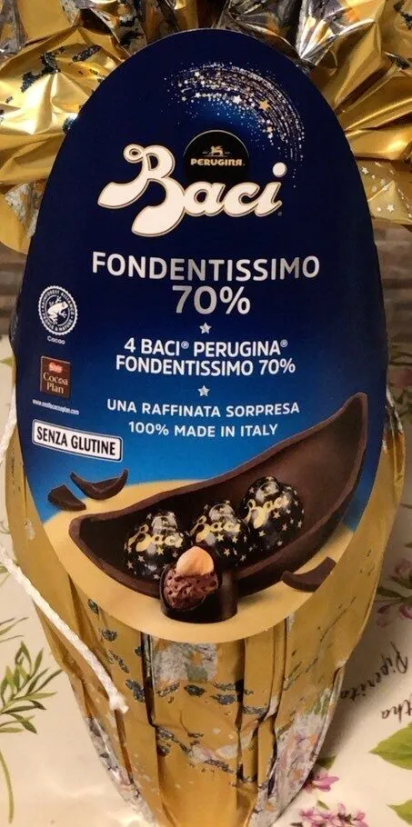 Uovo di Pasqua fondente 70%