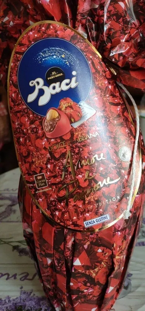 Uovo di pasqua al lampone