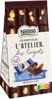 NESTLE LES RECETTES DE L'ATELIER - Lingots Chocolat noir myrtilles amandes noisettes - 152,6g