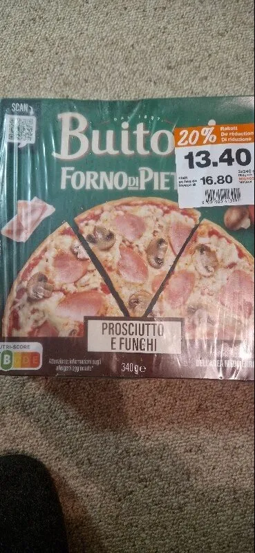 Forno di Pietra Prosciutto e funghi