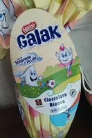 Galak della Nestlè uovo di cioccolato bianco senza glutine