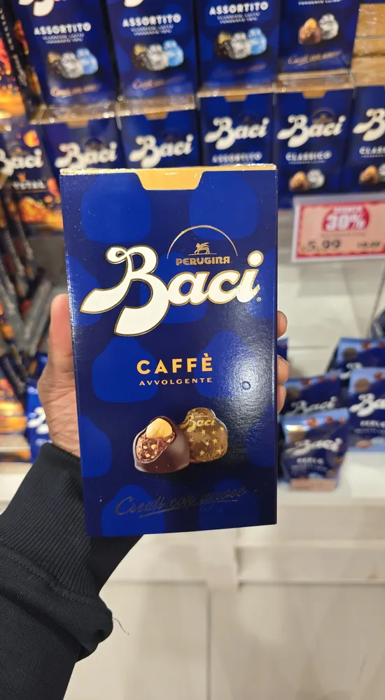 baci perugina caffè avvolgente
