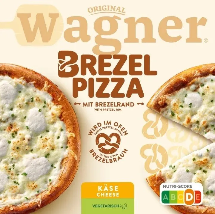 Brezel Pizza Käse