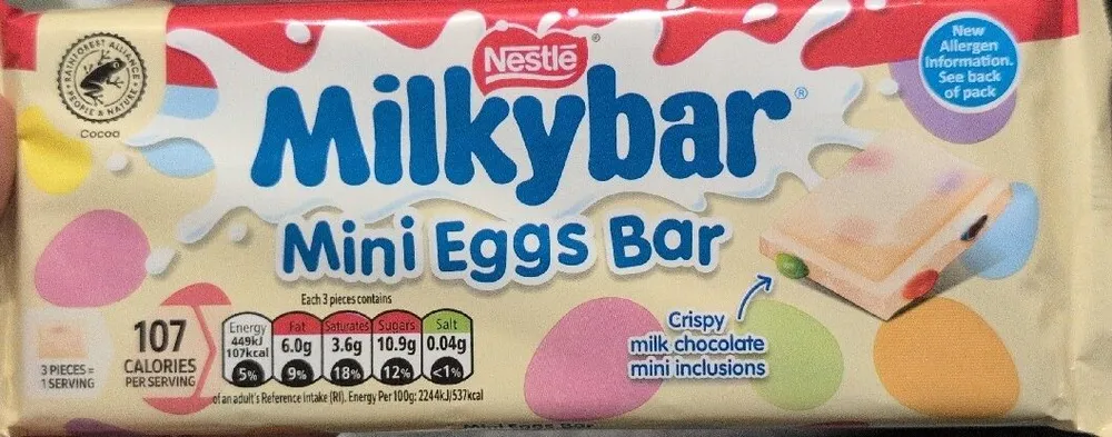 Milky Bar Mini Eggs Bar