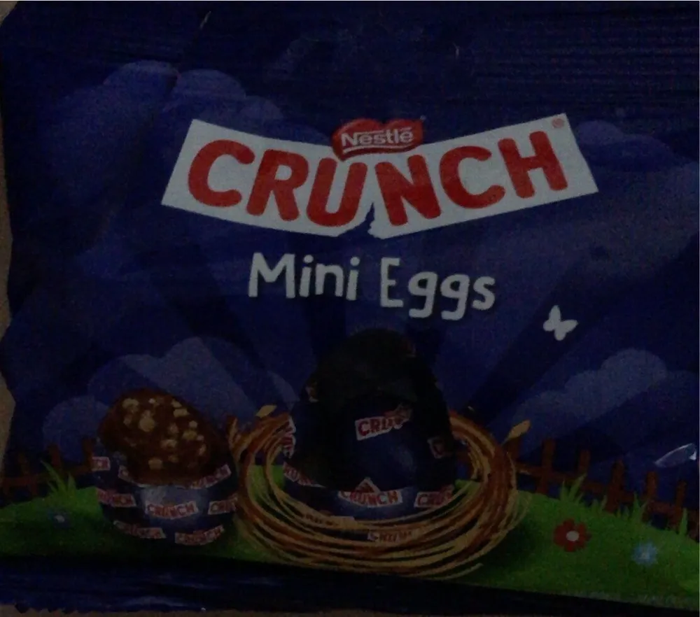 Mini eggs crunch
