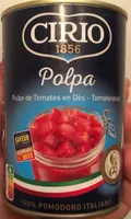 Polpa Pulpe de tomates en des