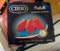 Peeled plum tomatoes