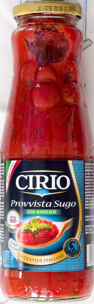 Provvista Sugo con basilico