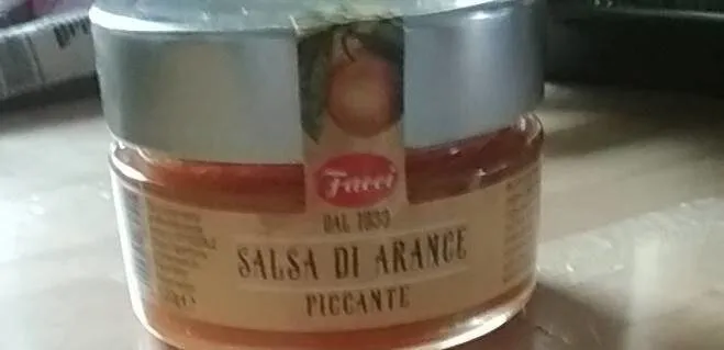 Salsa di arance piccante