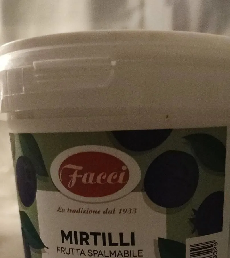 Preparato di frutta spalmabile Facci