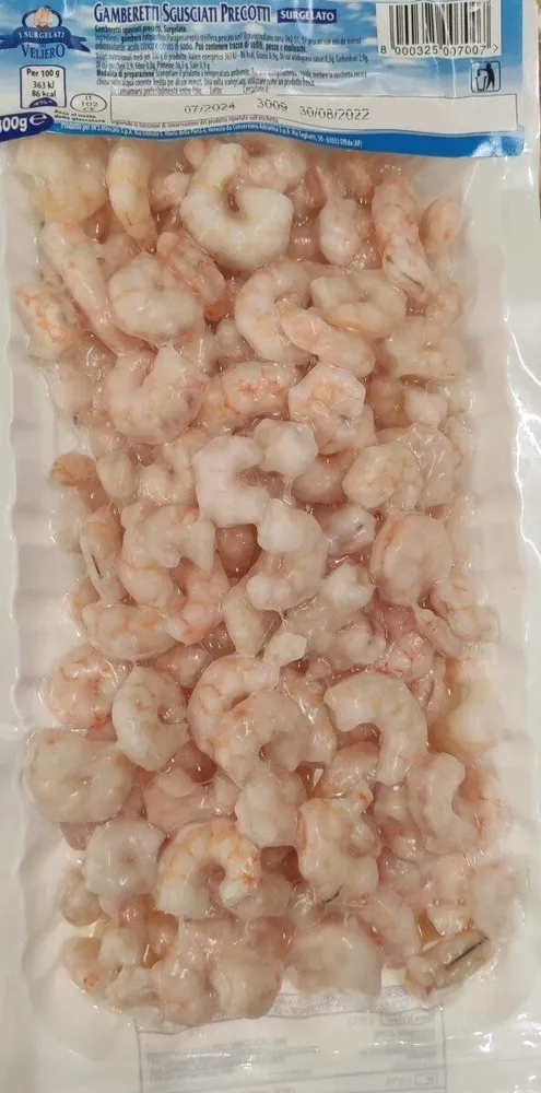 Gamberetti sgusciati precotti