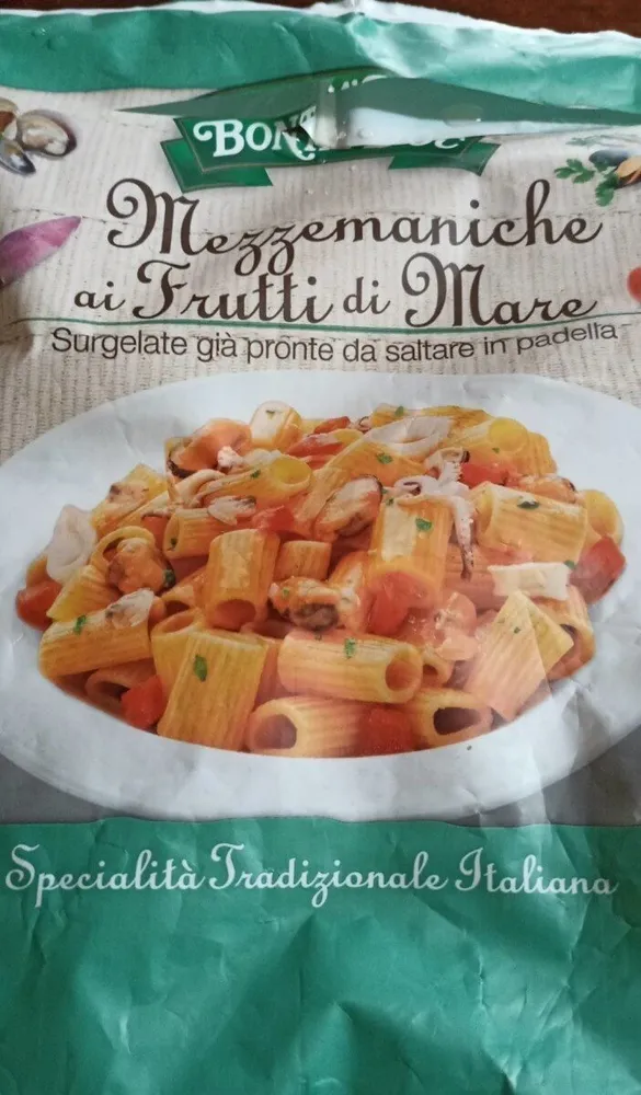 Mezze maniche ai frutti di mare