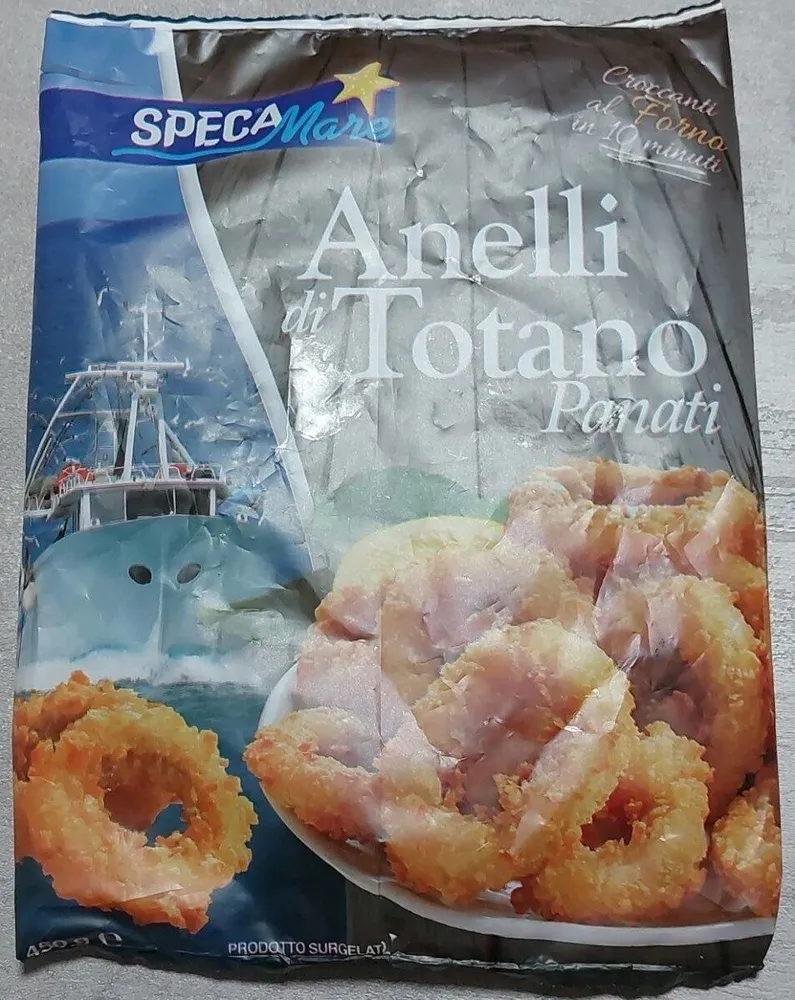 Anelli di totano panati