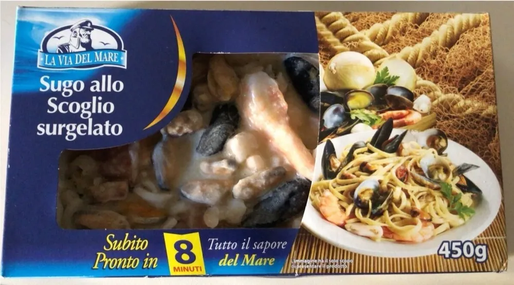 Sugo allo scoglio surgelato