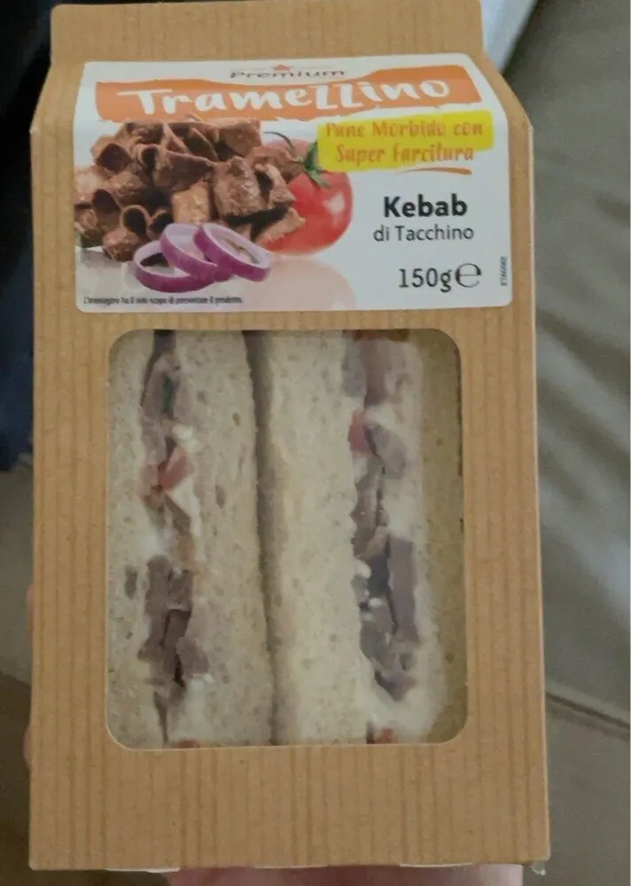 Tramezzino kebab di tacchino