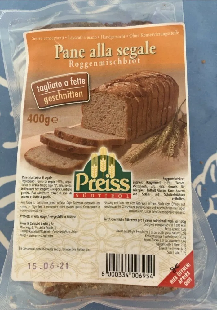 Pane alla segale