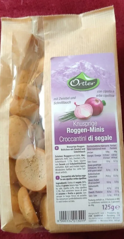 Knusprige Roggen-Minis