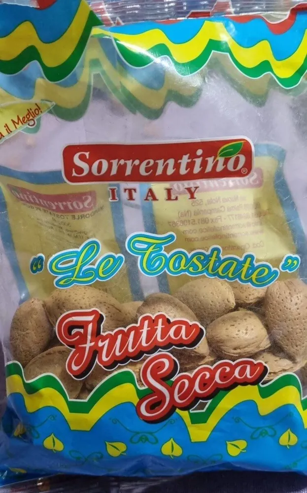 Mandorle tostate in guscio