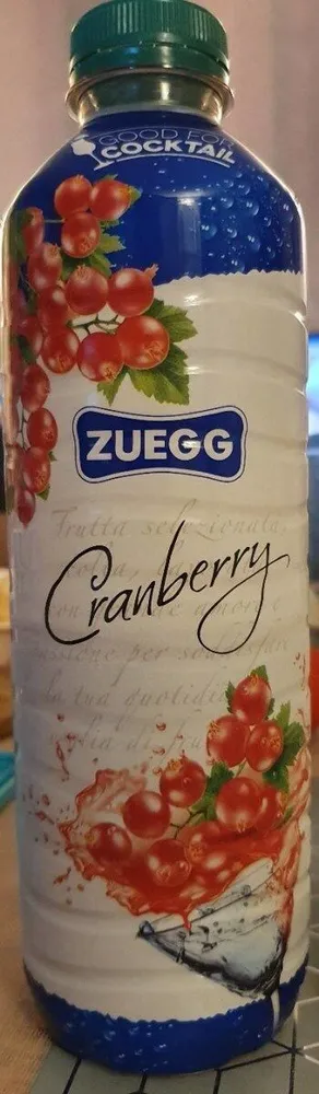 Boisson au cranberry