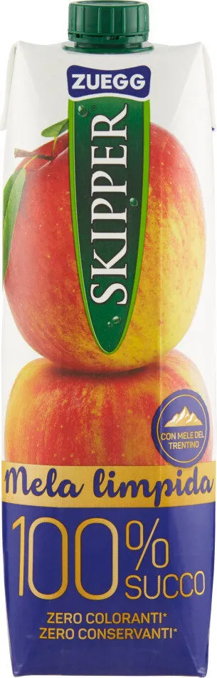 Succo mela limpida