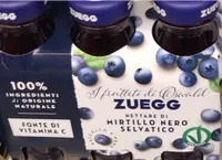 Nettare di mirtilli nero