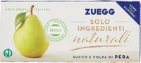 Solo ingredienti naturali succo e polpa di pera