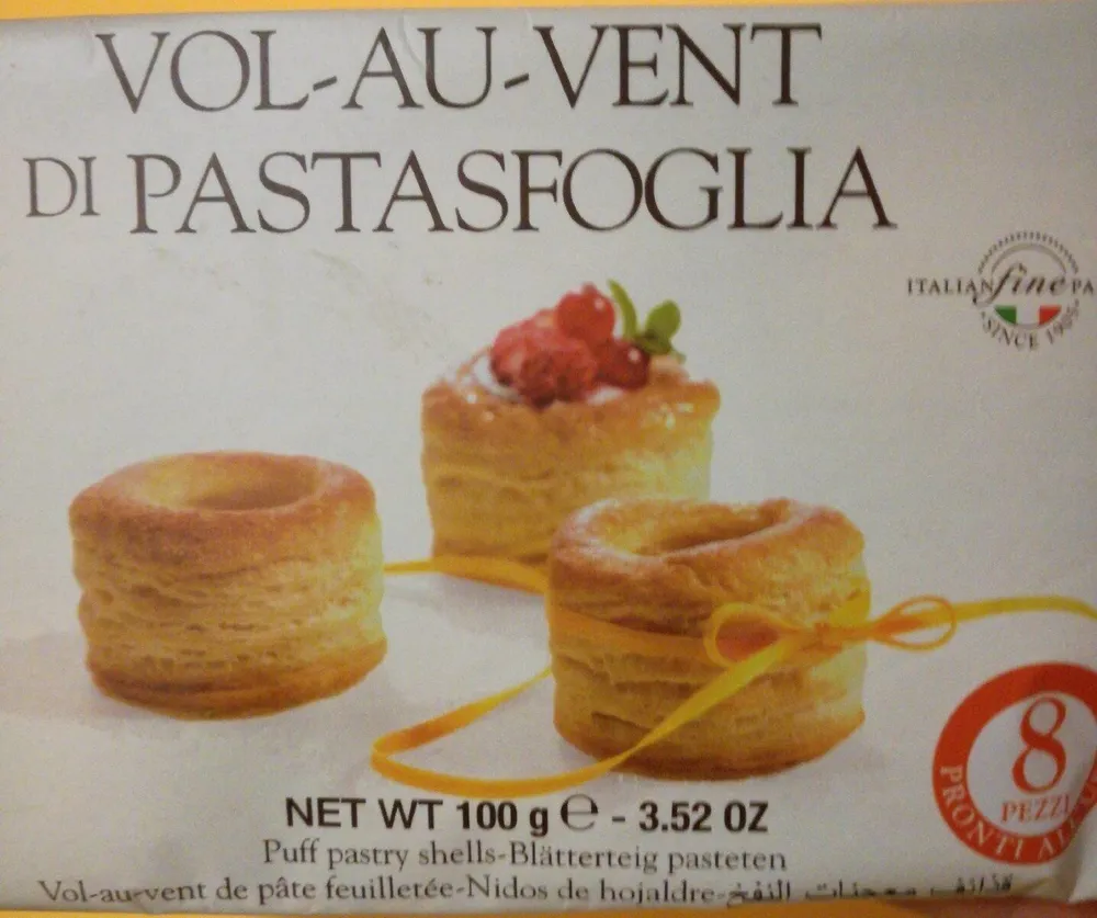 Vol au vent di pastasfoglia