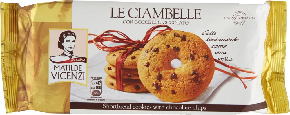 Le ciambelle con gocce di cioccolato