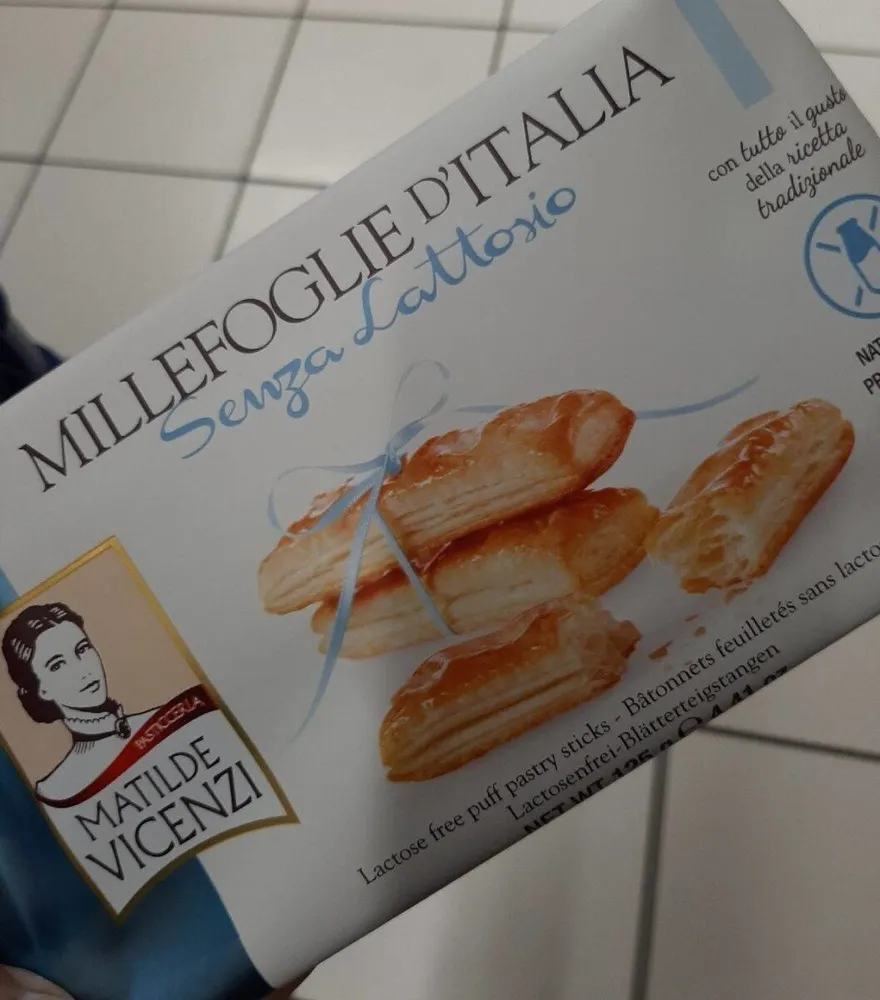 Hojaldre sin lactosa