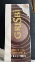 Cioccolato extra fondente ripieno di creama al cocco