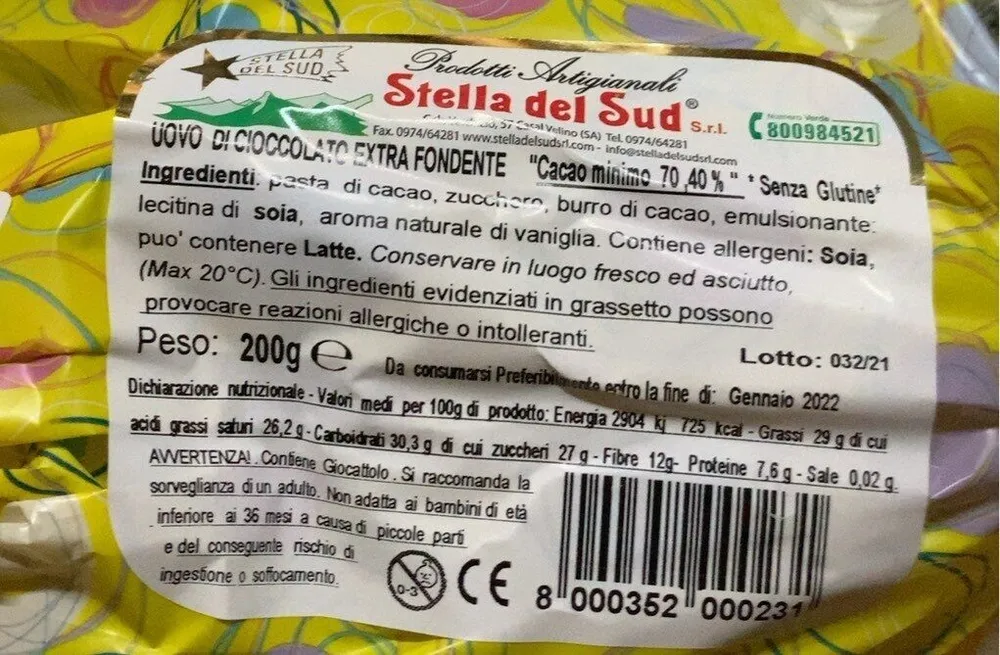 Uovo di cioccolat extra fondente