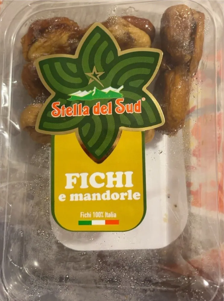 Fichi al forno farciti con mandorle